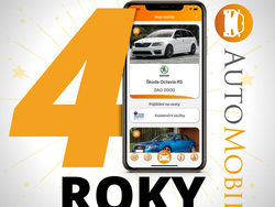 Aplikace AutoMobil od INSIA slaví 4 roky. Ještě ji nepoužíváte?